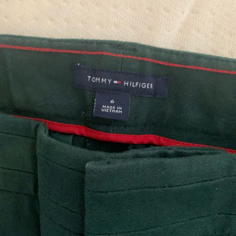 Tommy Hilfiger Dark Green Dress Pants
